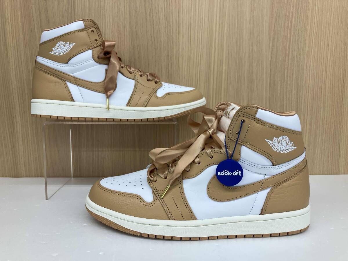 NIKE ナイキ AIR JORDAN 1 RETRO HIGH OG エアジョーダン 1 レトロハイ FN6622-201 スニーカー 27 キャメル ホワイト 通年 NIKE ナイキ AIR JORDAN 1 RETRO HIGH OG エアジョーダン 1 レトロハイ FN6622-201 スニーカー 27 キャメル ホワイト 通年