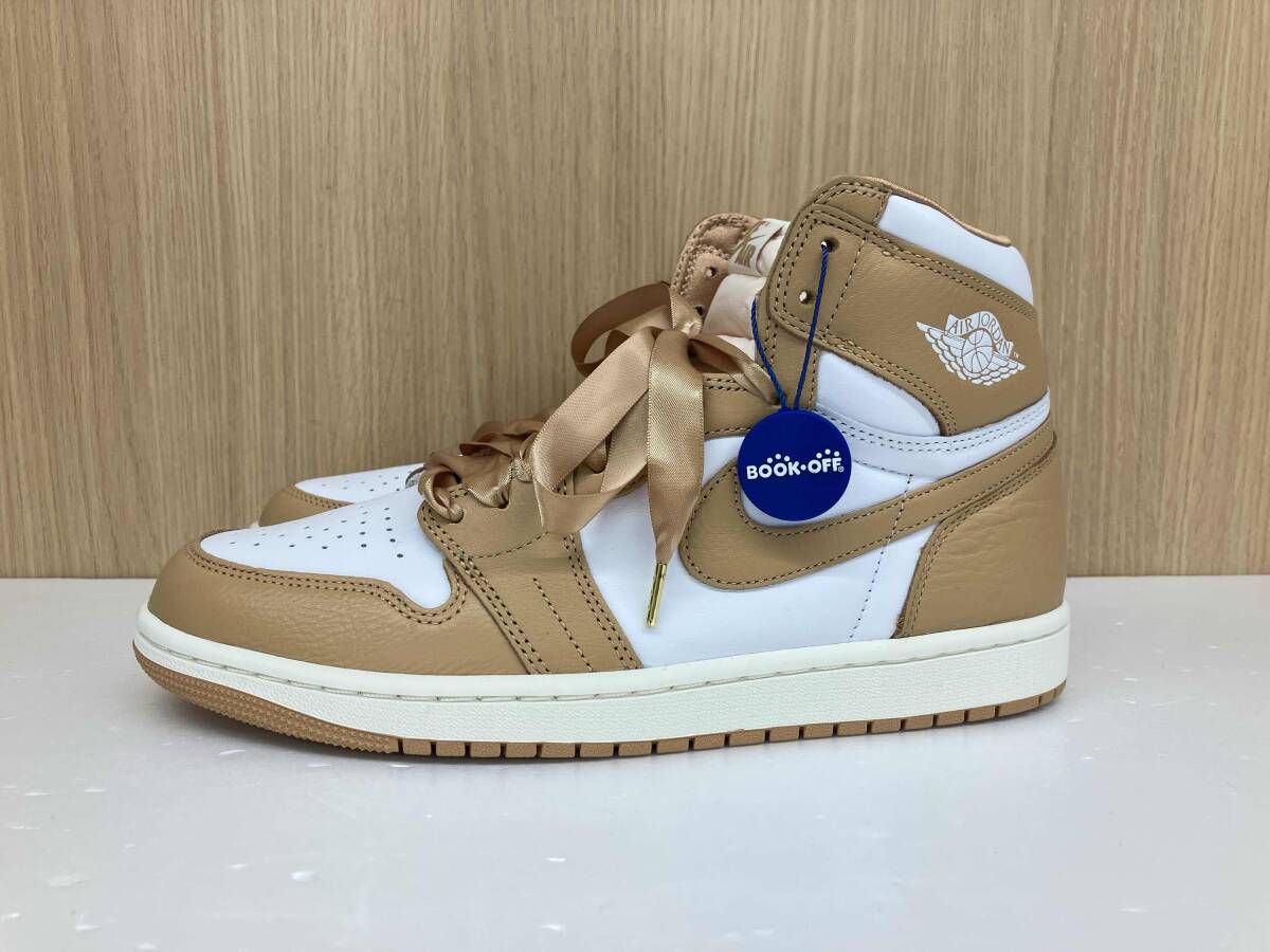 NIKE ナイキ AIR JORDAN 1 RETRO HIGH OG エアジョーダン 1 レトロハイ FN6622-201 スニーカー 27 キャメル ホワイト 通年