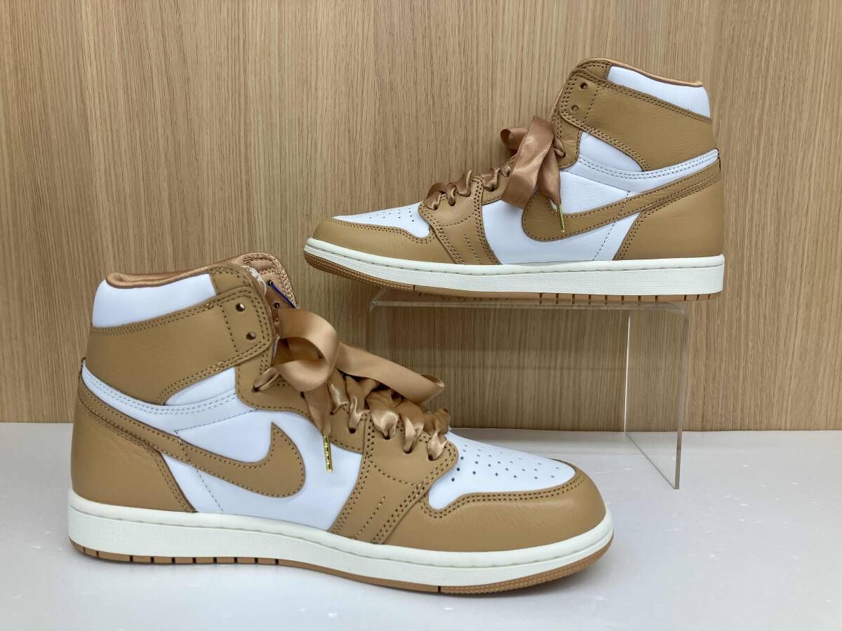 NIKE ナイキ AIR JORDAN 1 RETRO HIGH OG エアジョーダン 1 レトロハイ FN6622-201 スニーカー 27 キャメル ホワイト 通年 NIKE ナイキ AIR JORDAN 1 RETRO HIGH OG エアジョーダン 1 レトロハイ FN6622-201 スニーカー 27 キャメル ホワイト 通年