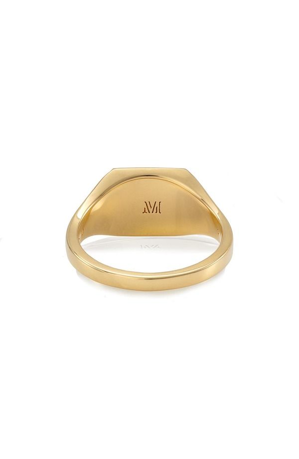 モニカヴィナダー レディース アクセサリー 指輪 Monica Vinader Signature Signet Ring Yellow Gold イエロー モニカヴィナダー レディース アクセサリー 指輪 Monica Vinader Signature Signet Ring Yellow Gold イエロー