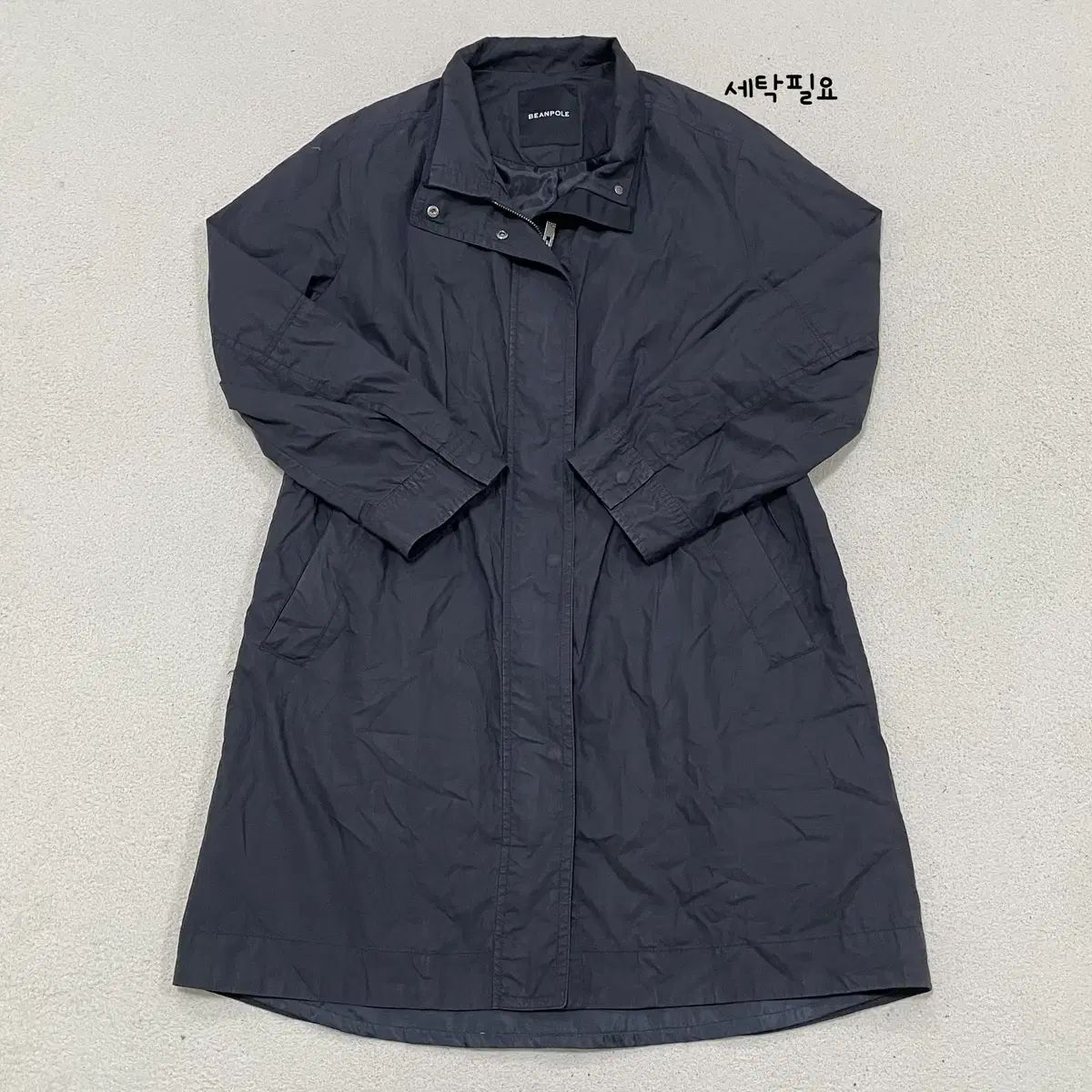 S BEAN POLE ビーンポール ウィンドブレーカー ロング コート ジャケット 0526-1
