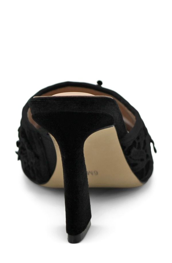 チャールズ・デイビッド レディース シューズ サンダル レース Charles by Charles David Klue Lace Mule Sandal Black ブラック