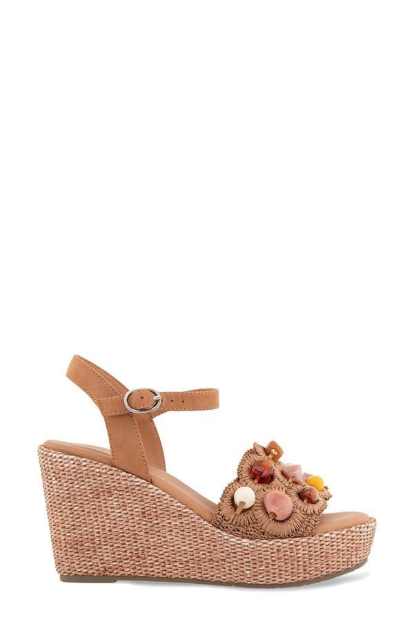 ジェントルソウルズ レディース シューズ サンダル Gentle Souls Nolina Woven Wedge Sandal Mocha Nubuck モカ ジェントルソウルズ レディース シューズ サンダル Gentle Souls Nolina Woven Wedge Sandal Mocha Nubuck モカ