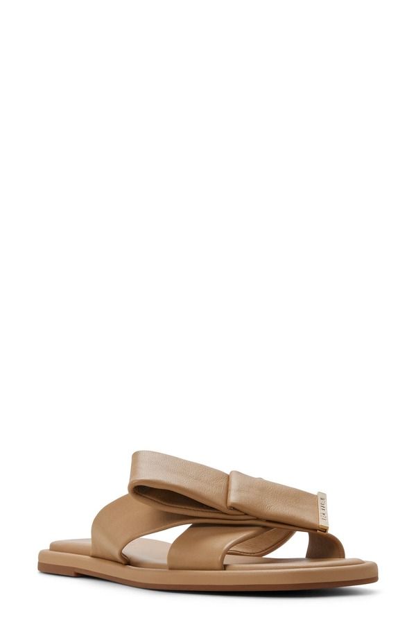 テッドベーカー レディース シューズ サンダル Ted Baker London Spencer Slide Sandal Beige ベージュ
