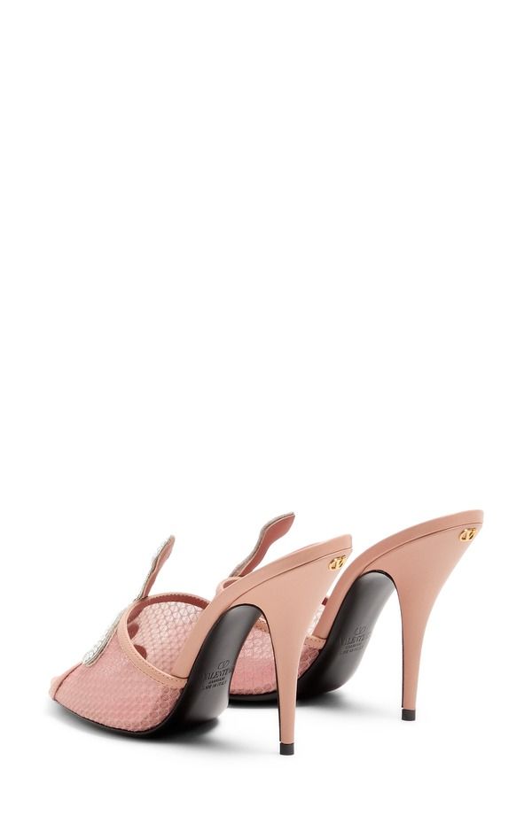 ヴァレンティノ レディース シューズ サンダル メッシュ Valentino Garavani Coeur Vipre Mesh Sandal Pink ピンク ヴァレンティノ レディース シューズ サンダル メッシュ Valentino Garavani Coeur Vipre Mesh Sandal Pink ピンク