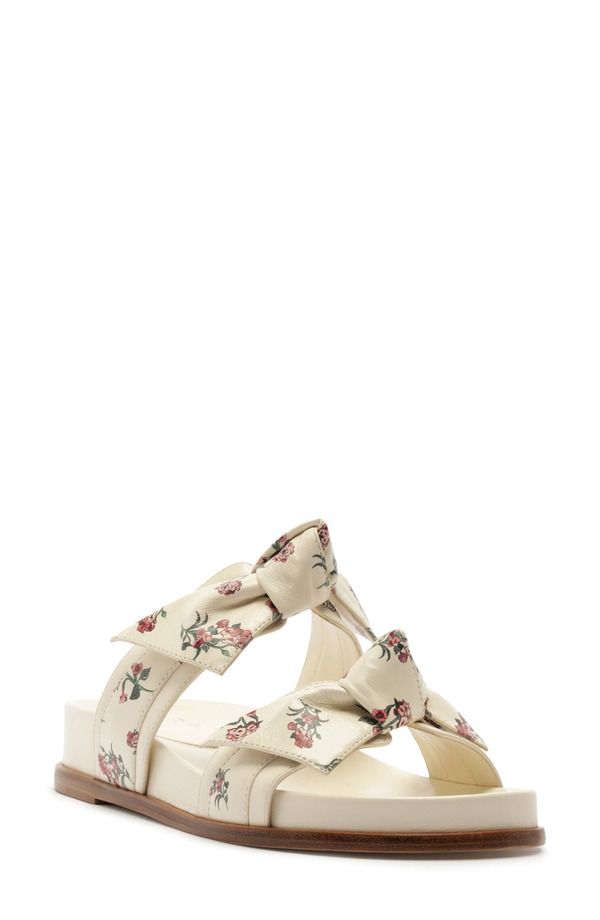 アレクサンドラバードマン レディース シューズ サンダル マキシ Alexandre Birman x Agua by Agua Bendita Maxi Clarita Slide Sandal Off Quebrada Print Quebrada