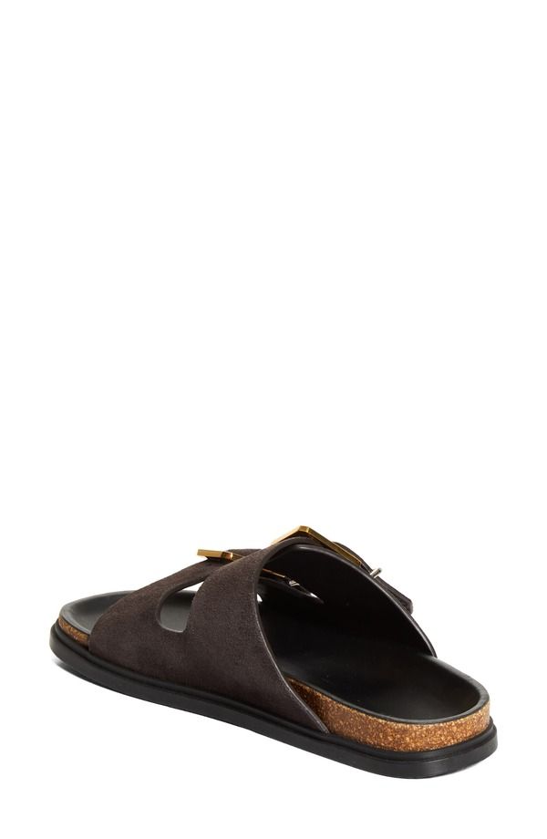 ザ ロウ レディース シューズ サンダル The Row Buckle Slide Sandal Coffee コーヒー ザ ロウ レディース シューズ サンダル The Row Buckle Slide Sandal Coffee コーヒー