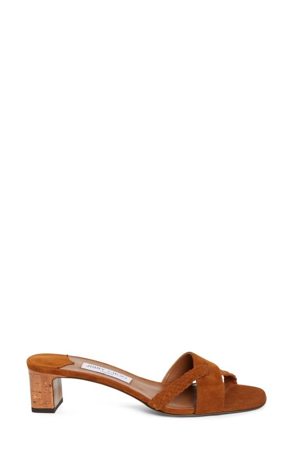 ジミーチュー レディース シューズ サンダル ヒール Jimmy Choo Rori Block Heel Slide Sandal Tan Toasty タン ジミーチュー レディース シューズ サンダル ヒール Jimmy Choo Rori Block Heel Slide Sandal Tan Toasty タン
