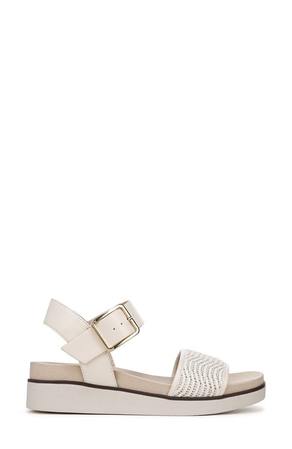 ライフストライド レディース シューズ サンダル LifeStride Gillian Slingback Sandal Cream クリーム