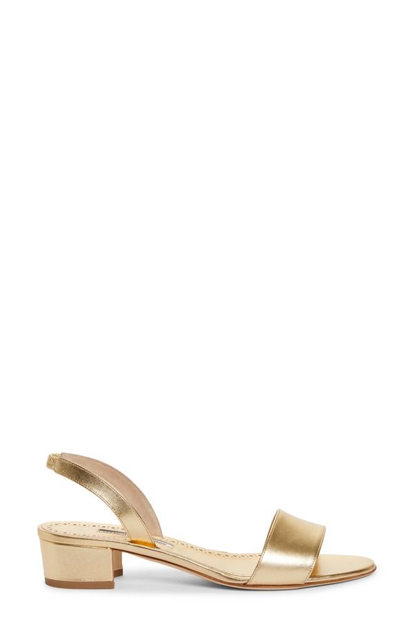 マノロ ブラニク レディース シューズ サンダル Manolo Blahnik Patopia Slingback Sandal Gold ゴールド マノロ ブラニク レディース シューズ サンダル Manolo Blahnik Patopia Slingback Sandal Gold ゴールド