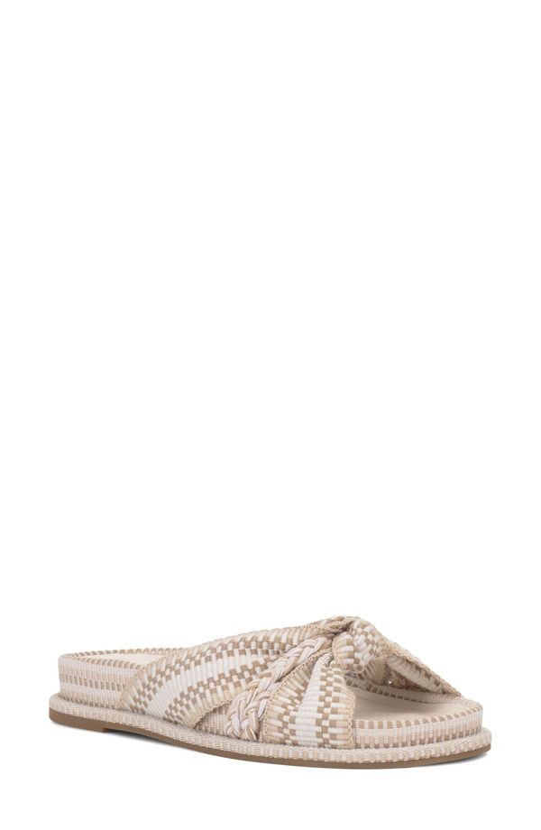 ヴィンスカムート レディース シューズ サンダル Vince Camuto Gryfynn Slide Sandal Ivory Multi アイボリー