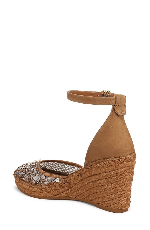 フランコサルト レディース シューズ サンダル Franco Sarto Idalia Espadrille Wedge Brown ブラウン
