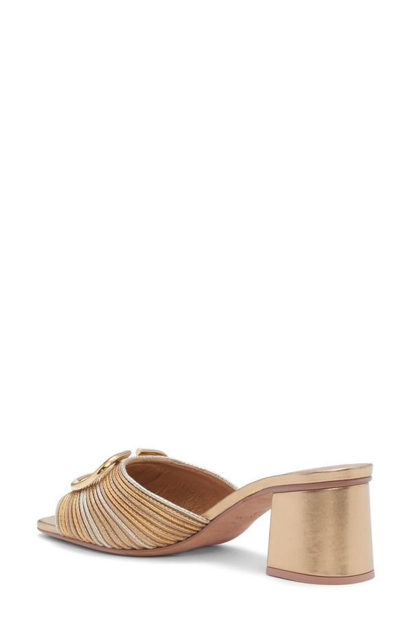 ヴァレンティノ レディース シューズ サンダル トール ロゴ Valentino Garavani VLOGO Signature Metallic Slide Sandal Gold ゴールド ヴァレンティノ レディース シューズ サンダル トール ロゴ Valentino Garavani VLOGO Signature Metallic Slide Sandal Gold ゴールド