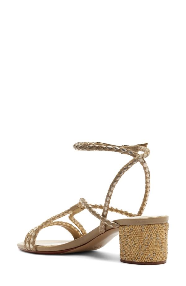 アレクサンドラバードマン レディース シューズ サンダル ヒール Alexandre Birman Elba Block Heel Sandal Semolina Golden アレクサンドラバードマン レディース シューズ サンダル ヒール Alexandre Birman Elba Block Heel Sandal Semolina Golden