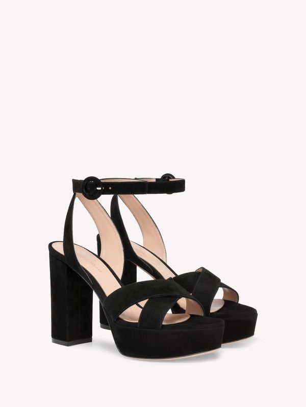 ジャンヴィト ロッシ レディース シューズ サンダル Gianvito Rossi Sabrina Sandal Black ブラック