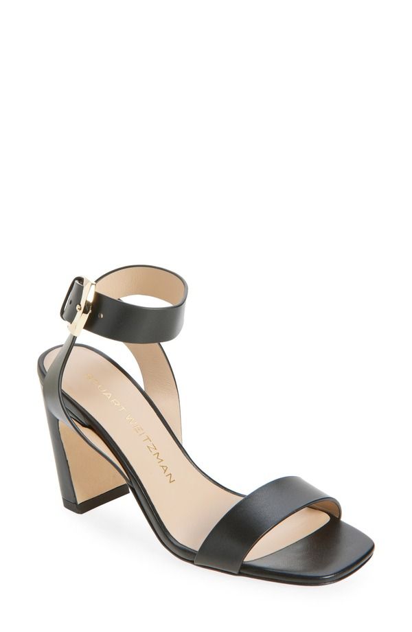 スチュアート ワイツマン レディース シューズ サンダル アンクル Stuart Weitzman Sai Ankle Strap Sandal Black ブラック