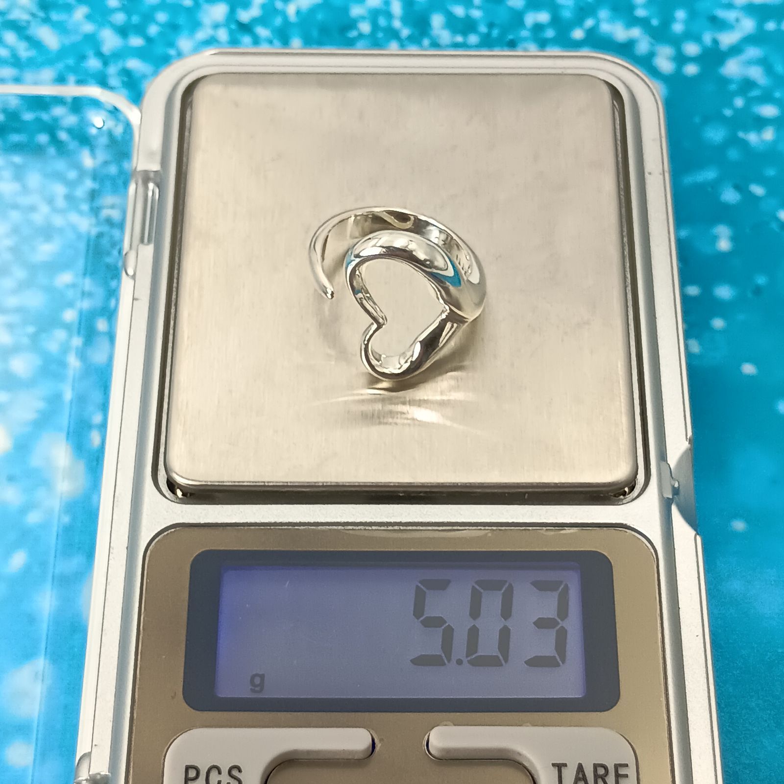 TIFFANY&Co. ティファニー 9号 オープンハート リング 指輪 レディース