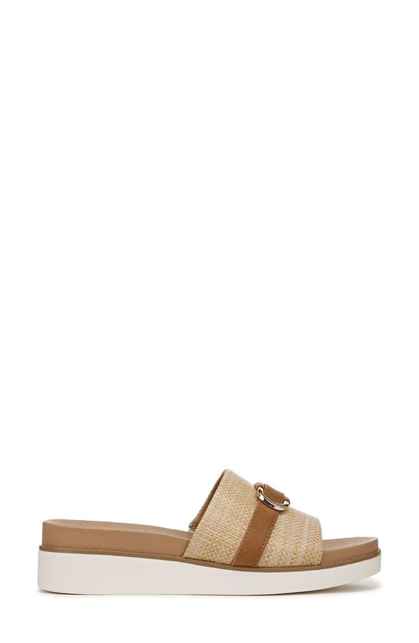 ライフストライド レディース シューズ サンダル プラットフォーム LifeStride Geneieve Platform Sandal Natural