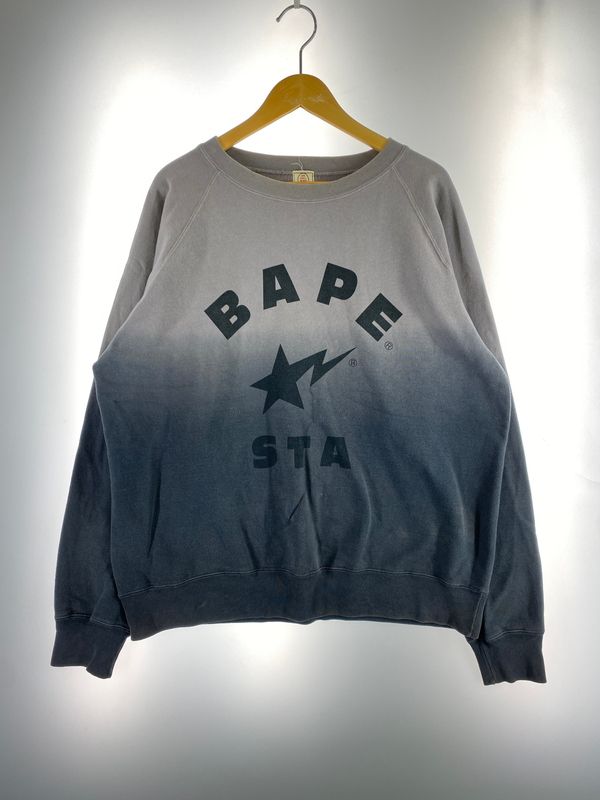 A BATHING APE ア ベイシング エイプ 90-00's BAPE STA SWEATSHIRT スウェットシャツ トレーナー トップス 【142-260527-yn-26-min】