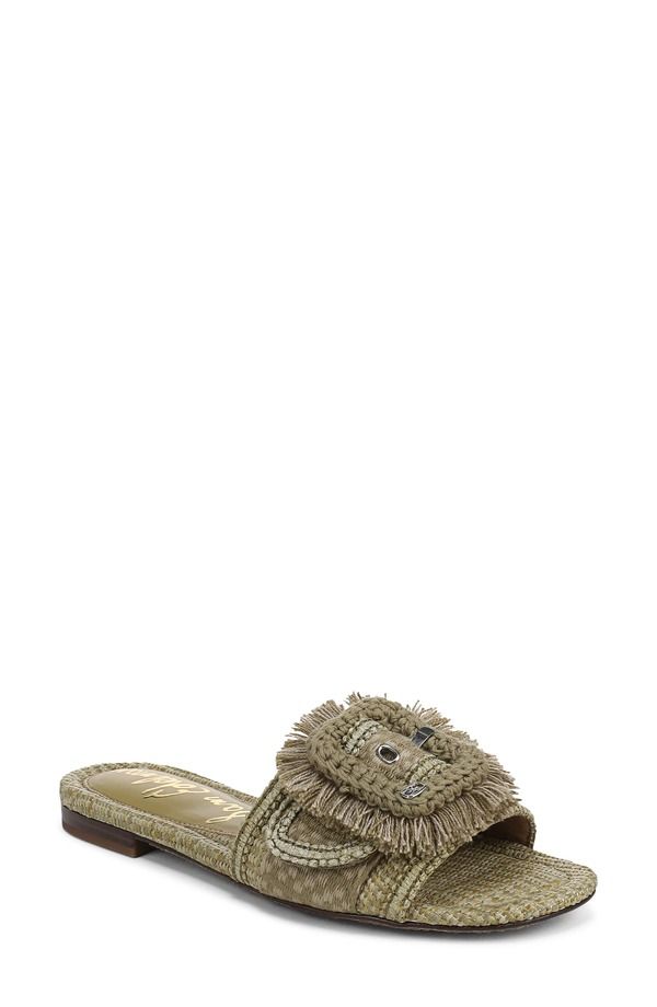 サムエデルマン レディース シューズ サンダル Sam Edelman Bambi Playa Slide Sandal Washed Sage Multi セージ