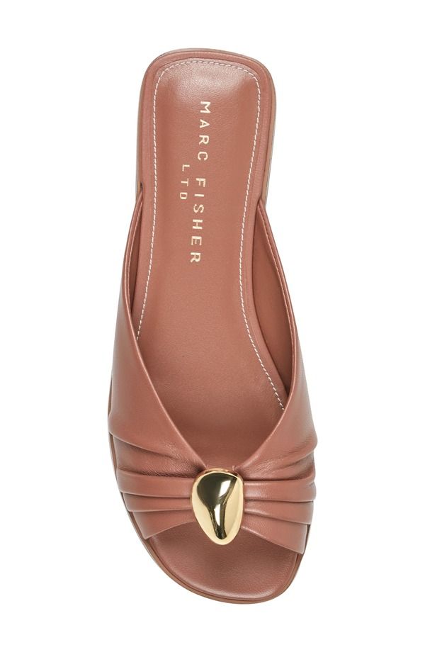 マーク・フィッシャー レディース シューズ サンダル Marc Fisher LTDalani Slide Sandal Dark Natural