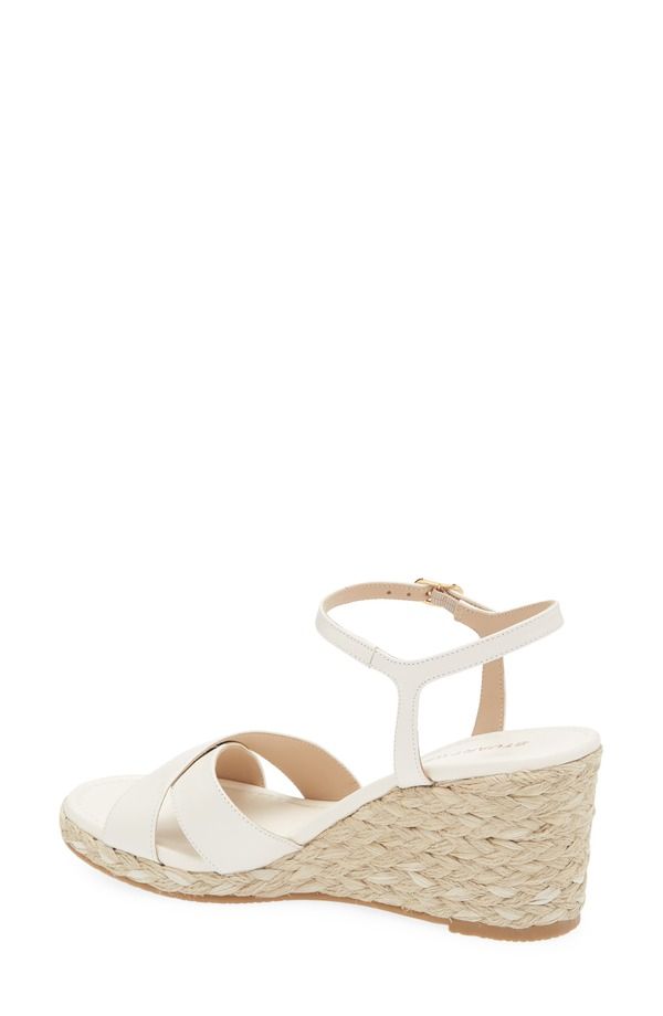 スチュアート ワイツマン レディース シューズ サンダル Stuart Weitzman Dayna Espadrille Wedge Sandal Cream Natural クリーム