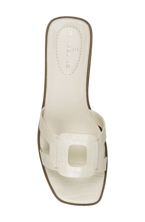 バンドリーノ レディース シューズ サンダル Bandolino Vienma Slide Sandal Ivory アイボリー バンドリーノ レディース シューズ サンダル Bandolino Vienma Slide Sandal Ivory アイボリー