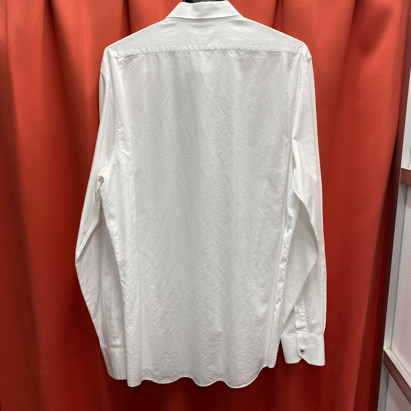 LOUIS VUITTON ルイヴィトン シャツ 長袖 ホワイト メンズ ビジネス XL