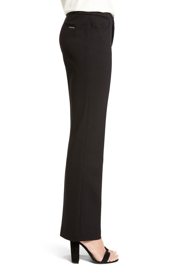 アンクライン レディース ボトムス レギンス フレア パンツ Anne Klein Compression Flare Leg Ponte Pants Anne Black ブラック アンクライン レディース ボトムス レギンス フレア パンツ Anne Klein Compression Flare Leg Ponte Pants Anne Black ブラック