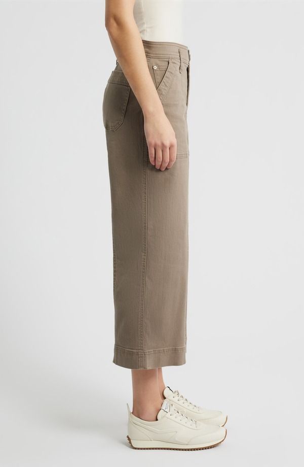 ウィットウィズダム レディース ボトムス レギンス ワイドレッグ パンツ Wit Wisdom Skyrise Crop Wide Leg Utility Pants Portobello