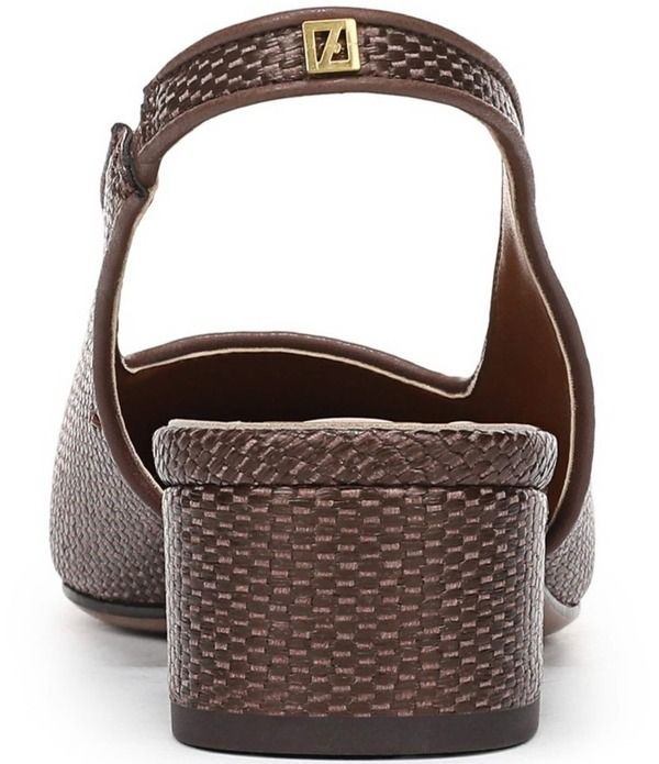 フランコサルト レディース シューズ パンプス Franco Sarto Lyanna 2 Woven Raffia Slingback Pumps Dark Brown ブラウン