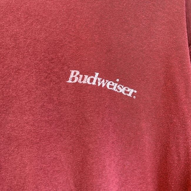 【中古】 Budweiser Tシャツ 半袖 トップス クルーネック ロゴT 企業ロゴ プリント 古着 /2009 【中古】 Budweiser Tシャツ 半袖 トップス クルーネック ロゴT 企業ロゴ プリント 古着 /2009