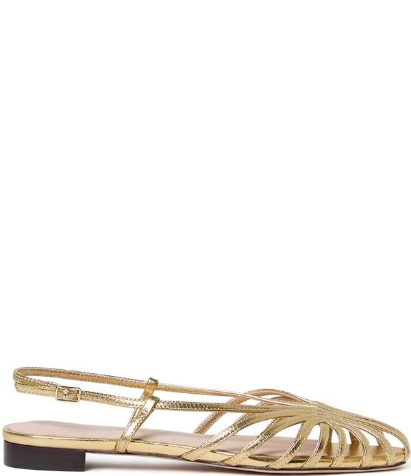 ロフラー ランダル レディース シューズ サンダル トール レザー Loefflerandall Devon Metallic Leather Caged Toe Flats Gold ゴールド ロフラー ランダル レディース シューズ サンダル トール レザー Loefflerandall Devon Metallic Leather Caged Toe Flats Gold ゴールド