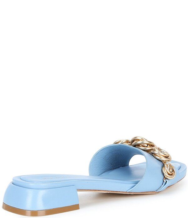 セシリア ニューヨーク レディース シューズ パンプス サンダル Cecelia New York Bonnie Gold Embellished Rosette Slide Sandals Blizzard Blue ブルー セシリア ニューヨーク レディース シューズ パンプス サンダル Cecelia New York Bonnie Gold Embellished Rosette Slide Sandals Blizzard Blue ブルー