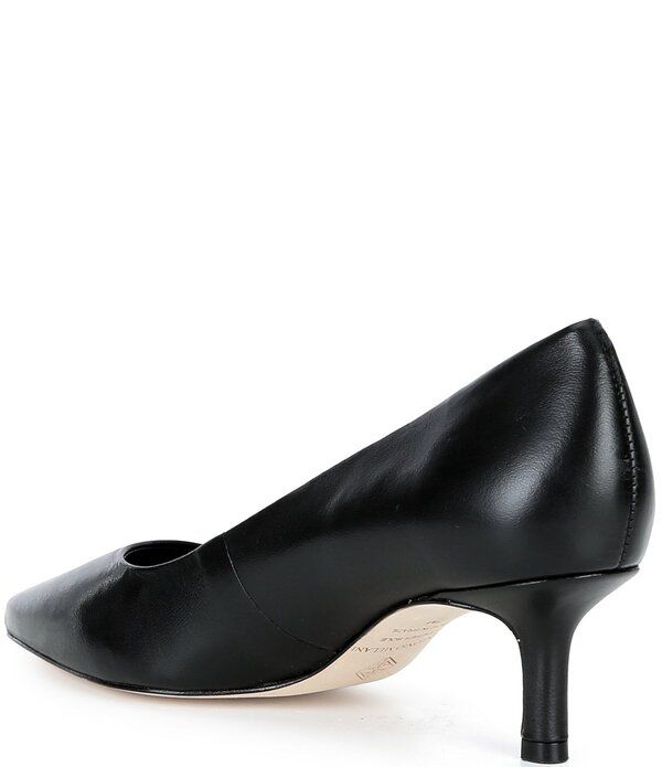 アントニオ メラーニ レディース シューズ ヒール レザー Antonio Melani Aden Leather Pointed Toe Pumps Black ブラック