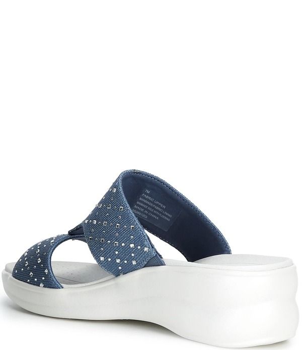 アレックスマリー レディース シューズ サンダル プラットフォーム Alex Marieeden Washable Jewel Embellished Platform Sandals Neo Navy ネイビー