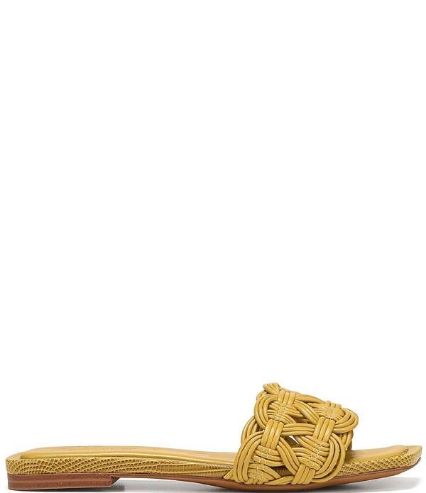 サムエデルマン レディース シューズ パンプス サンダル Circus NY by Sam Edelman Salma Woven Slide Sandals Lima Lime ライム
