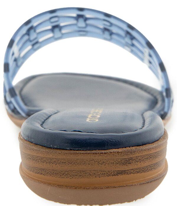 アンドレアース レディース シューズ パンプス サンダル Andre Assous Nabil Caged Jelly Flat Slide Sandals Navy ネイビー アンドレアース レディース シューズ パンプス サンダル Andre Assous Nabil Caged Jelly Flat Slide Sandals Navy ネイビー