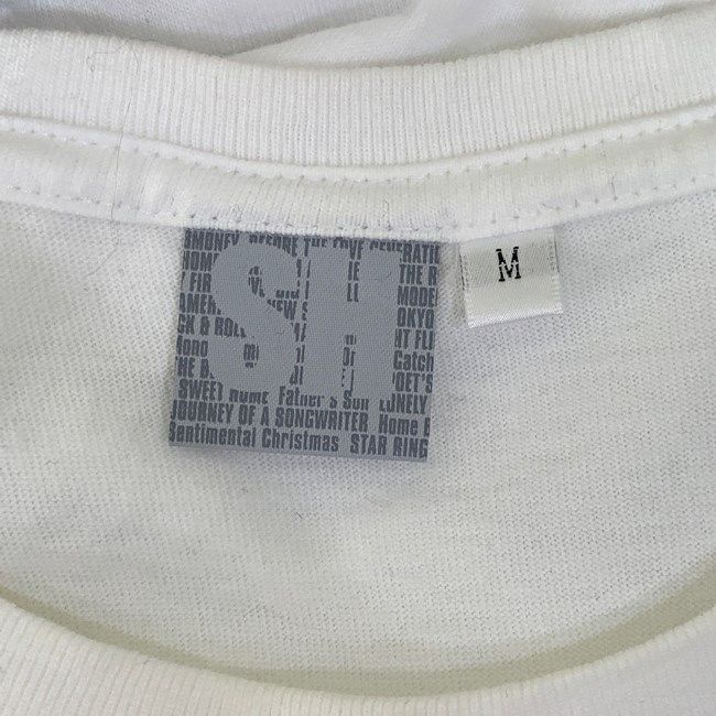 【中古】 SH 浜田省吾 Tシャツ 半袖 カットソー トップス クルーネック プリント ジャケ写 アーティスト (C)Rood and Sky 古着 /1103 【中古】 SH 浜田省吾 Tシャツ 半袖 カットソー トップス クルーネック プリント ジャケ写 アーティスト (C)Rood and Sky 古着 /1103