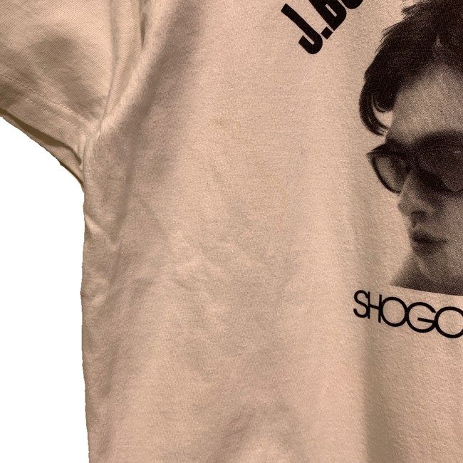 【中古】　SH　浜田省吾　Tシャツ　半袖　カットソー　トップス　クルーネック　プリント　ジャケ写　アーティスト　(C)Rood and Sky　古着　/1103