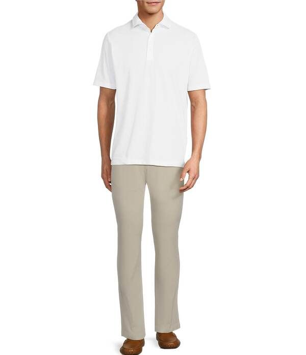 ラウンドトゥリーアンドヨーク メンズ ボトムス カジュアルパンツ Roundtree Yorke Hart Schaffner Marx Flat Front Garment Dyed Chino Pantstone ストーン