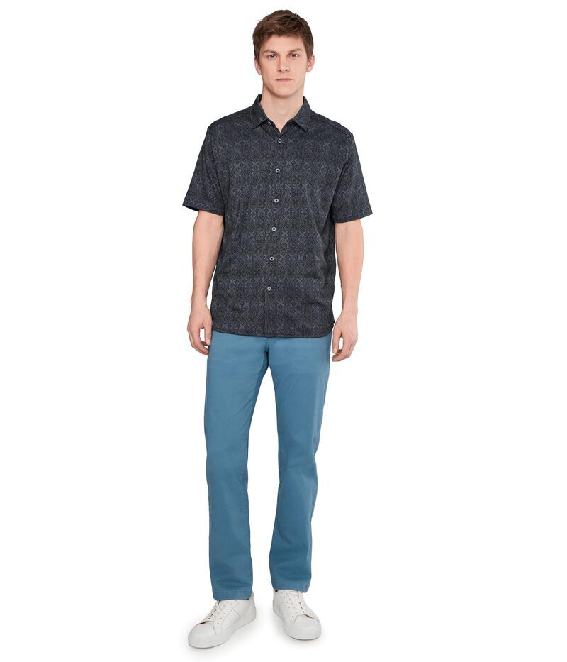 トッミーバハマ メンズ ボトムス カジュアルパンツ Tommy Bahama Boracay Island Chino Flat Front Pants Dark Azzurro トッミーバハマ メンズ ボトムス カジュアルパンツ Tommy Bahama Boracay Island Chino Flat Front Pants Dark Azzurro