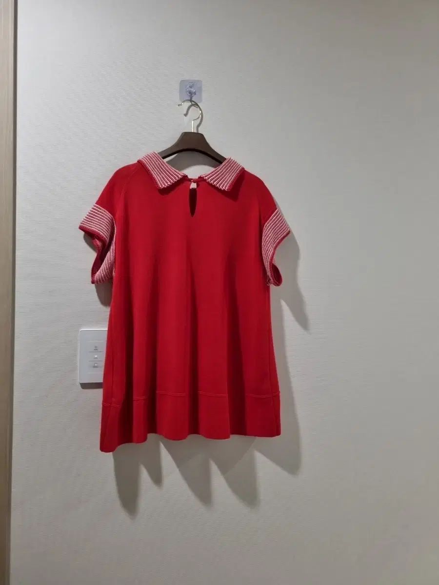 LUCKY CHOUETTE ラッキーシュエトゥ レッド サマーニット FREE