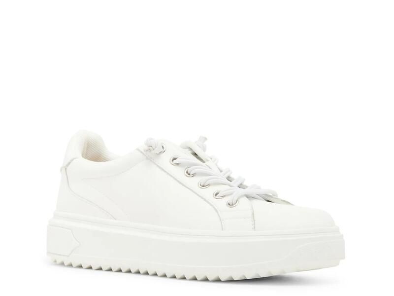 ブロンド レディース シューズ スニーカー プラットフォーム BlondoGreer Waterproof Platform Sneaker White Leather ホワイト