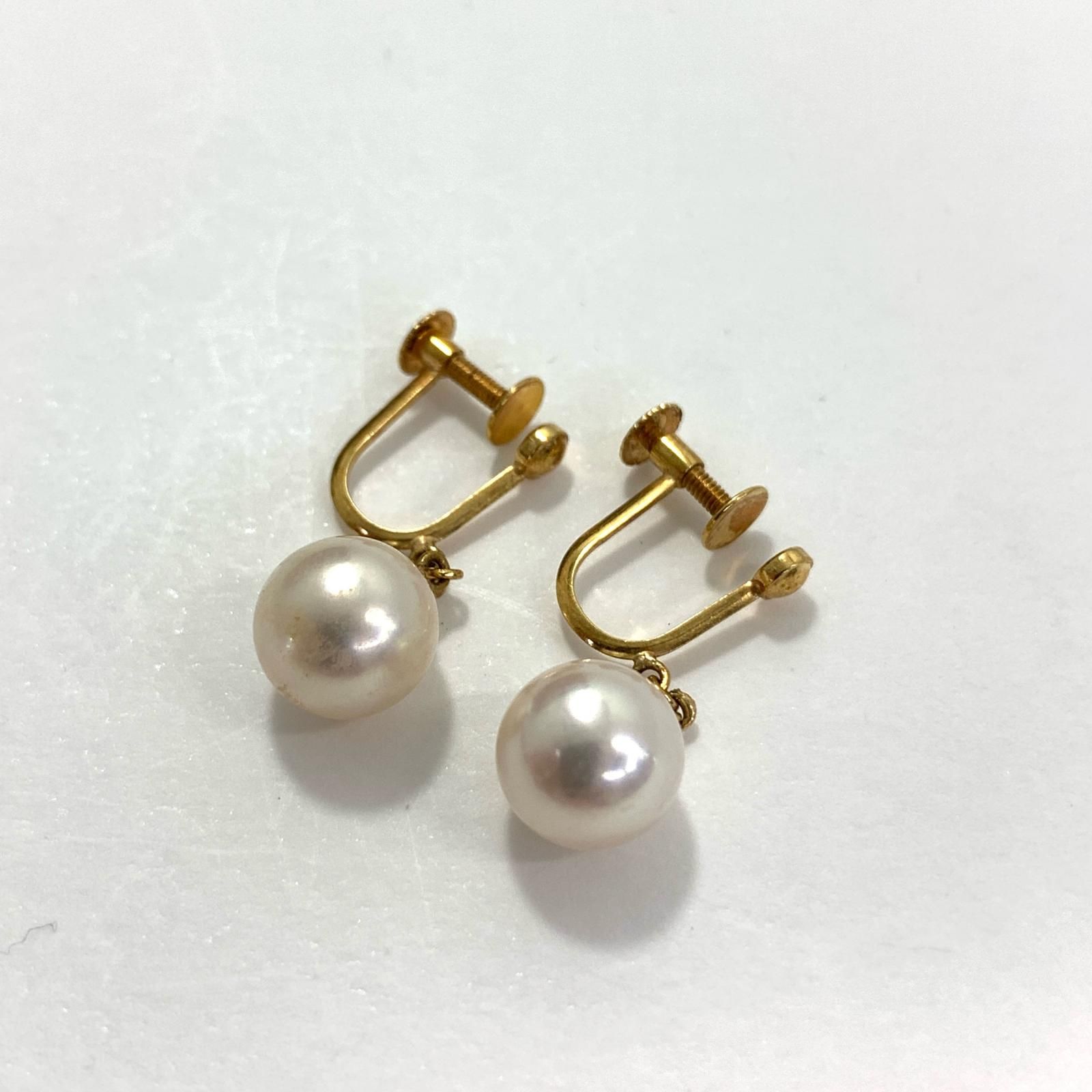 【物流センター】 中古 K18 イヤリング 【129】