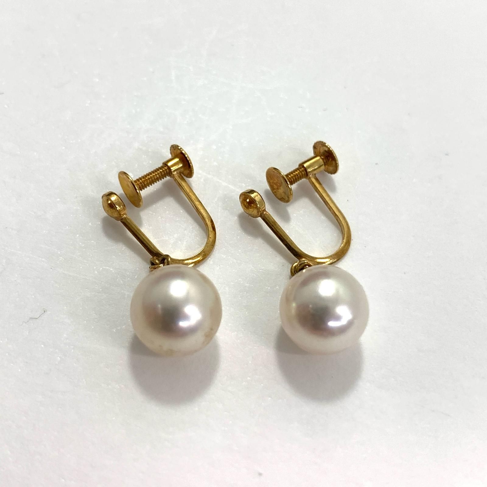 【物流センター】 中古 K18 イヤリング 【129】