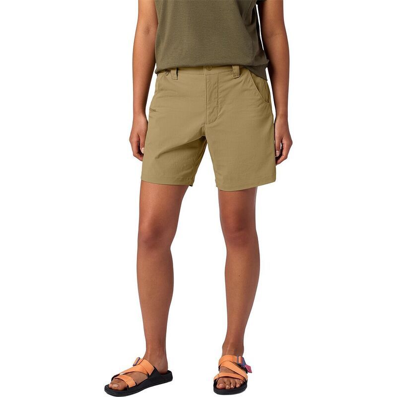 マーモット レディース ボトムス ハーフパンツ・ショーツ Marmotrailway 7in Short Womens Desert Khaki カーキ