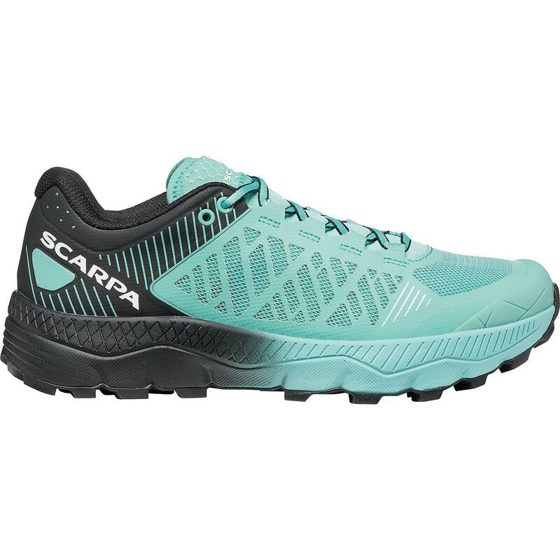 スカルパ レディース シューズ スニーカー Scarpa Spin Ultra Running Shoe Womens Aruba BlueBlack ブラック