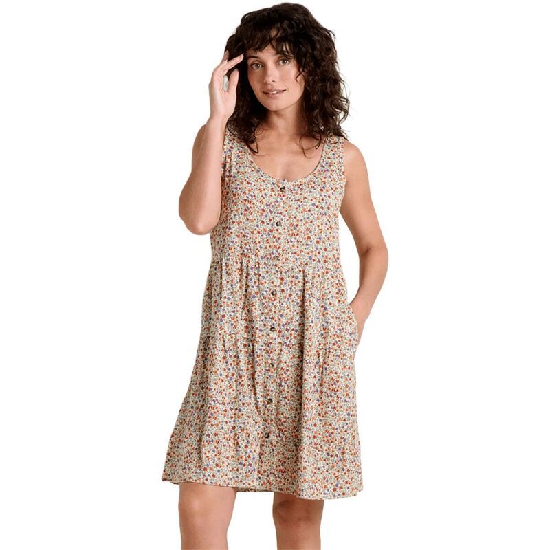 ドード アンドコー レディース トップス ワンピース ティアード ノースリーブ ToadCo Manzana Tiered Sleeveless Dress Womensalt Print