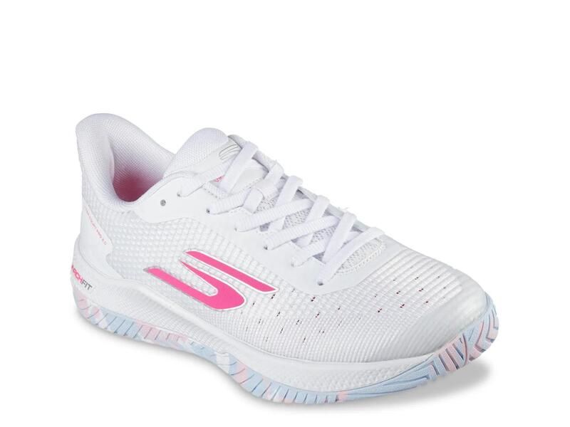 スケッチャーズ レディース シューズ スニーカー SkechersViper Court Pro 20 Pickleball Sneaker Womens WhitePink ホワイト